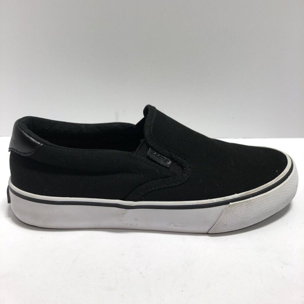Lugz Womens Bandit Slip On Sneakers Black, Size 6.5 M